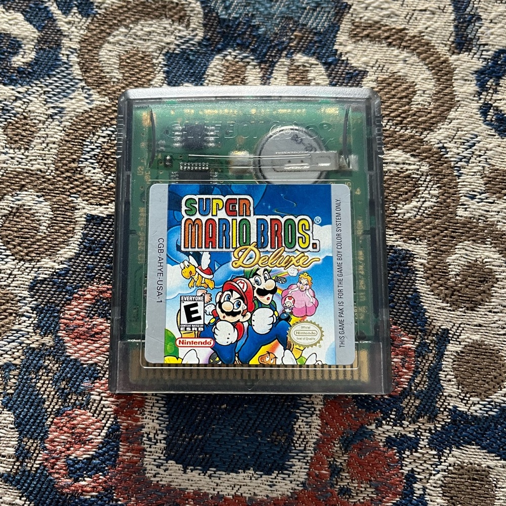 Nintendo gameboy Super Mario Bros Deluxe
